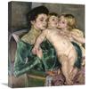 22 in. Childs Caress Art Print - Mary Cassatt view 1