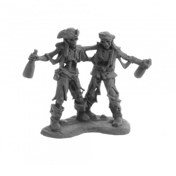 Reaper Drunken Skeleton Pirates Miniature 25mm Heroic Scale Figure Dark Heaven Legends Miniatures