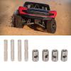 Dilwe RC Axle Pins, Steel Drive Shaft Pins with Set Screws for Summit 1/10 RC Car, RC Wheel Drive Adaptor Pin Wheel Axle Pin RC Accessories view 3