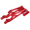 RC Wing Mount Set, RC Car Wing Mount Set Adjustable Metal Rear Wing Mount Set for Arrma 1/8 Remote Control Car Upgrade Accessories(red) view 2