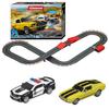 Carrera 63519 Police Battery Operated 1:43 Scale Slot Car Racing Track Set with Jump Ramp view 1