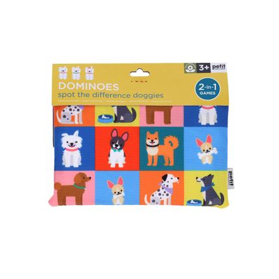 Game Spot The Difference Dominoes Doggies