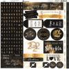 2022 New Year 12x12 Scrapbook Stickers view 1