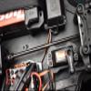 2Pc Set Carbon Steel Dogbone for Arrma 1/7 Fireteam Tactical Unit 6S Blx-Ara7618 by GPM (Black) view 2