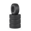 RC Car Tires,WONFAST 4PCS 1.55 inch Mud Wheel Tyre Terrain Crawler Rubber Tires Foam Insert for 1:10 RC Crawler Car for 1:10 Axial 90069 TF2 D90 CC01 LC70 Tamiya MST JIMNY UTB18(76MM-A) view 2