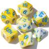 CiaraQ DND Polyhedral Dice Set with a Black Dice Bag for D&D RPG MTG Role Playing Table Games view 1