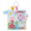 bebe mondo Unicorn Baby Books 0-6 Months Toys 6 to 12 Months, Touch Feel Cloth Crinkle Books for Babies,Infants, Soft Sensory Stroller Toys, Christmas Baby Gifts Shower Items, Chweing Book (Princess) view 2