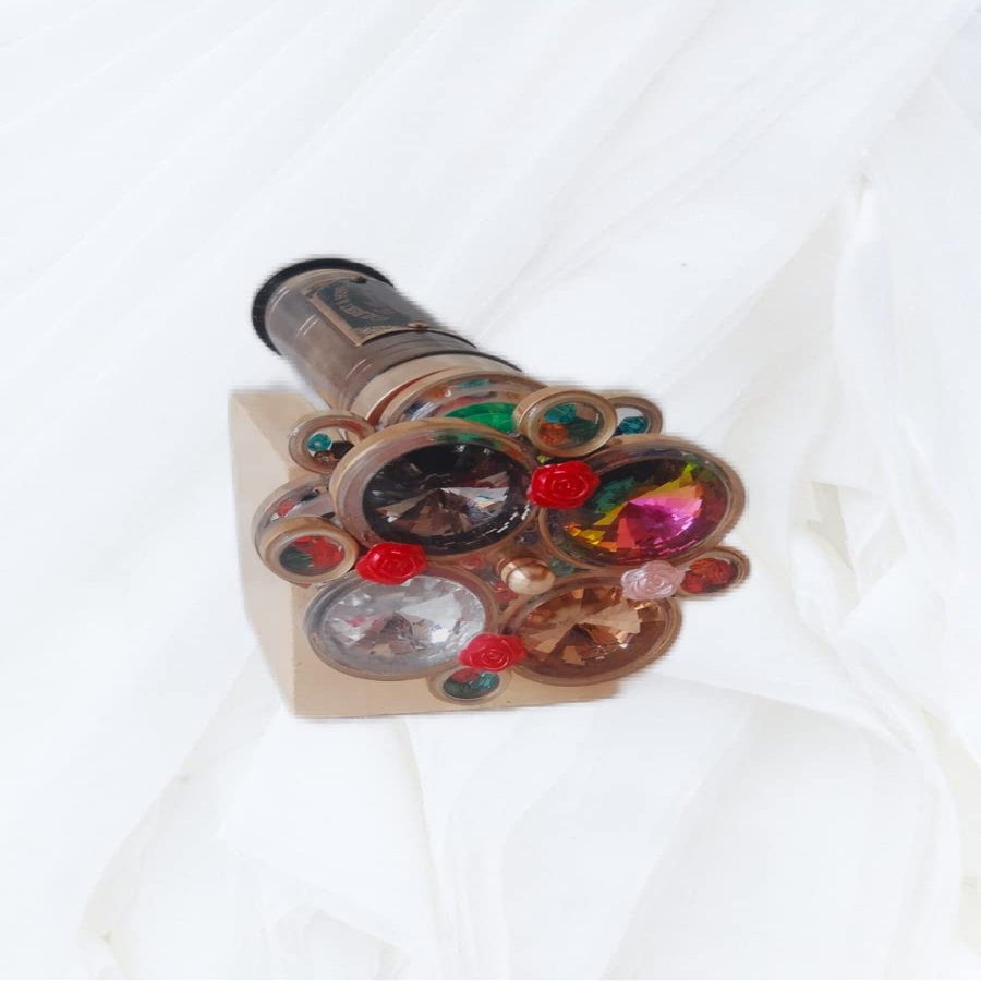 Classic Kaleidoscope Double Wheel Kaleidoscope Unique Gifts for Everyone Valentine's, Anniversary, Wedding,Gifts by Muaskan Nautical Store