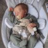 JIZHI Lifelike Reborn Baby Dolls Boy - 17-Inch Soft Body Realistic-Newborn Full Body Vinyl Real Life Baby Dolls with Toy Accessories for Kids Age 3 4 5 6 7 + view 1