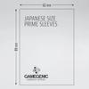 Asmodee Prime Japanese Size Card Sleeves | 60 Pack of 62 mm by 89 mm Card Sleeves | Premium Quality Card Game Holder | Use with TCG and LCG Games | Blue Color | Made by Gamegenic view 3