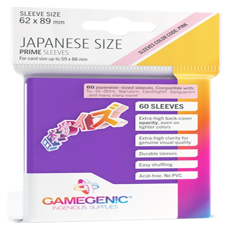 Prime Japanese Sized Sleeves Purple