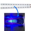 HIRCQOO RC 24 LED Light Bar Chassis LED Lamp Body Shell Chassis Light Compatible with Traxxas TRX-4 Axial SCX10 II 90046 90048 RC4WD D90 D110 1/10 1/8 RC Crawler Car Truck (Blue) view 1