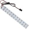 HIRCQOO RC 24 LED Light Bar Chassis LED Lamp Body Shell Chassis Light Compatible with Traxxas TRX-4 Axial SCX10 II 90046 90048 RC4WD D90 D110 1/10 1/8 RC Crawler Car Truck (Blue) view 2