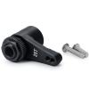 Alloy 25T Steering Servo Arm Horn for for 1/10th RC Axial RBX10 AXI03005 Crawler Car (Black) view 3