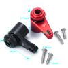 Alloy 25T Steering Servo Arm Horn for for 1/10th RC Axial RBX10 AXI03005 Crawler Car (Red) view 2