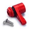 Alloy 25T Steering Servo Arm Horn for for 1/10th RC Axial RBX10 AXI03005 Crawler Car (Red) view 3
