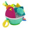 Infantino Busy Lil Sensory Ball - 9 Activities, Teether, Selfie Mirror, Rattle Sounds, Encourages Fine and Gross Motor Skill Development, for Babies 3M+ view 1