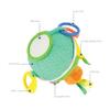 Infantino Busy Lil Sensory Ball - 9 Activities, Teether, Selfie Mirror, Rattle Sounds, Encourages Fine and Gross Motor Skill Development, for Babies 3M+ view 4