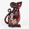 LSHAOBO Mouse Piggy Bank, Wood Carving Home Crafts Decoration, Birthday Gift, 19.5  14  25Cm view 2