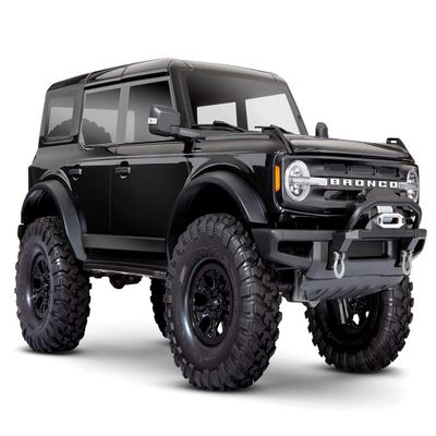 Traxxas TRX-4 Scale and Trail Crawler with 2021 Ford Bronco Body: Shadow Black
