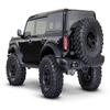 Traxxas TRX-4 Scale and Trail Crawler with 2021 Ford Bronco Body: Shadow Black view 2
