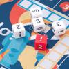 MBGBrybelly Dudo - Liar's Dice Game Set - 2-6 Players, 30 mins - 6 Bicast Leather Dice Cups, 30 D6 Dice, Bid Die, Chilean Inspired Board Game Mat view 3