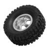 Rc Wheels and Tires, Rc Rubber Tires with Aluminum Alloy Wheel Hub Replacement for C14 C24 C34 C44 B14 B24 B16 B36 Rc Car Model(Silver) Car Model Accessory view 3