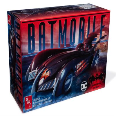Skill 2 Model Kit Batmobile Batman & Robin (1997) Movie 1/25 Scale Model by AMT