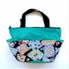 United Novelty 10 Pocket Lucky Four Leaf Clover Green Zipper Bingo Bag view 1