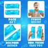 Bedwina Dolphin Water Wiggler Toy - (Pack of 2) 4.75-Inch Water Snake Sensory Fidget Toys & Slippery Water Tube for Birthday Party Favor or Game Prizes for Kids view 2