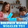 Bedwina Dolphin Water Wiggler Toy - (Pack of 2) 4.75-Inch Water Snake Sensory Fidget Toys & Slippery Water Tube for Birthday Party Favor or Game Prizes for Kids view 4
