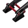 Aluminum Alloy RC Rear Wing Mount Set, 1/8 RC Car Spare Part for Arrma Kraton Typhon RC Car(Black red) view 3