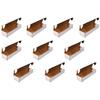 10-Pack  800-count Trading/Gaming Card Storage Box  Woodhaven Trading Firm Brand view 1