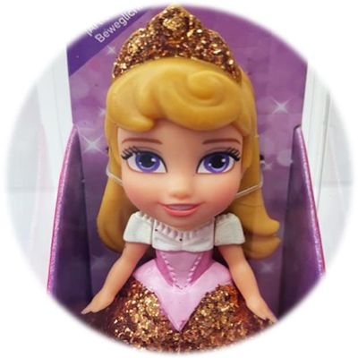 Amarina Packed in Clear Box for Gift Disney Princess Mini Poseable 3.5'' Doll Choose from All 11 Style Princess Characters (Aurora)