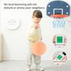 Ganjiang 7Inches Uncoated Silent Foam Ball, Sponge Kickball,Dodgeball for Indoor Activity & Play(Orange Color) view 2