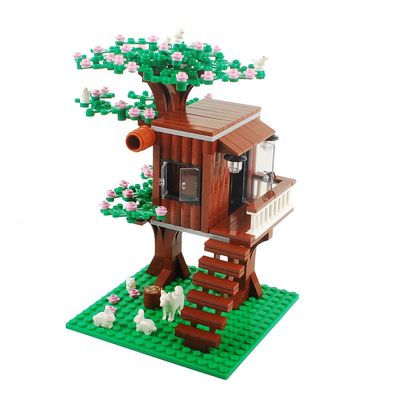 BAENRCY Garden Farm Building Blocks Park Sencery Accessories Plant Set Building Bricks Kit DIY Building Set Compatible All Major Brands (#5)