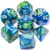 CiaraQ DND Polyhedral Dice Set with a Black Dice Bag for D&D RPG MTG Role Playing Table Games view 1