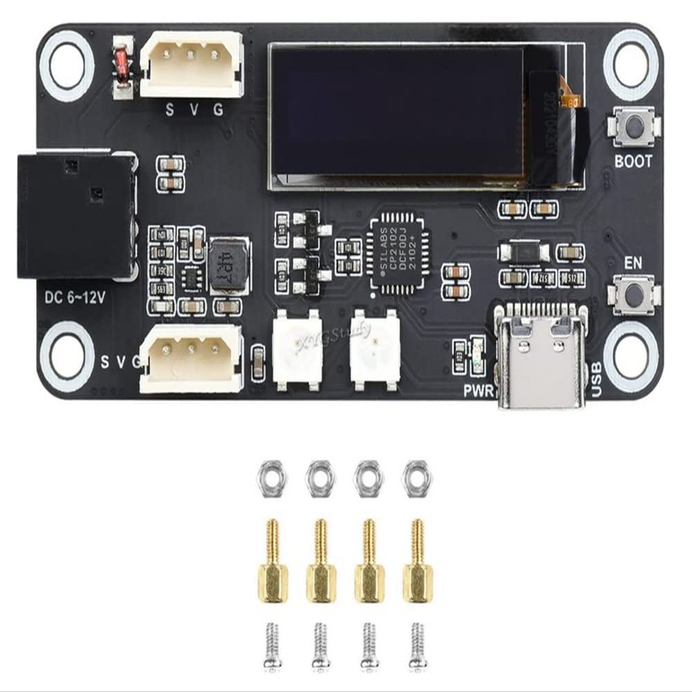 ESP32 Servo Driver Expansion Board Built-in WiFi and Bluetooth Designed for Serial Bus Servos @XYGStudy (Servo Driver with ESP32)