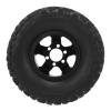 SUNGOOYUE Rubber RC Car Tires with Aluminum Alloy Wheel Hub Wheels and Tires for B24 B16 B36 4WD C14 C24 C34 C44 RC Car(Black) view 3
