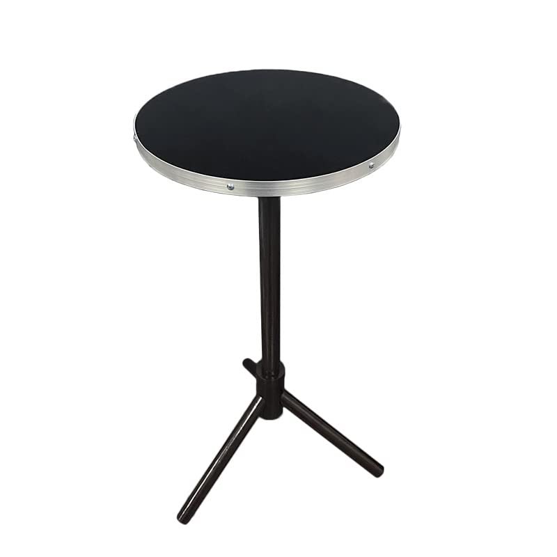 SUMAG Round Magician Table Magic Tricks Magic Table Wooden Base Magic Accessories Stand-up Stage Illusions Gimmick Props Easy to Carry