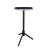 SUMAG Round Magician Table Magic Tricks Magic Table Wooden Base Magic Accessories Stand-up Stage Illusions Gimmick Props Easy to Carry view 2