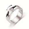 INENIMARTJ Dinosaur Fidget Rings for Women Men Stainless Steel Spinner Ring Dinosaur Anxiety Ring Jurassic Dinosaurs Anxiety Spinning Ring (A Tyrannosaurus, 9) view 1