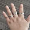 INENIMARTJ Dinosaur Fidget Rings for Women Men Stainless Steel Spinner Ring Dinosaur Anxiety Ring Jurassic Dinosaurs Anxiety Spinning Ring (A Tyrannosaurus, 8) view 3