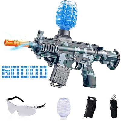 Electric Gel Ball Blaster Toys-Eco-Friendly Splatter Ball Blaster,Automatic Outdoor Games Toys for Activities Team Game(Green)