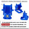 Aluminum Gearbox Case Upgrade Parts for 1/7 1/8 6S BLX Typhon Kraton Notorious Outcast Mojave Infraction Felony Talion Limitless 6S BLX,ARRCat RC Hop Ups Upgrades Parts,Replaces AR310854 (Blue) view 3