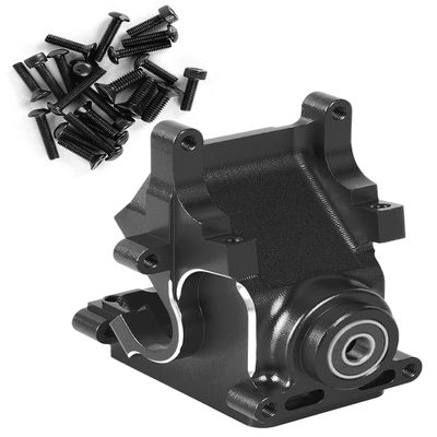 Aluminum Gearbox Case Upgrade Parts for 1/7 1/8 6S BLX Typhon Kraton Notorious Outcast Mojave Infraction Felony Talion Limitless 6S BLX,ARRCat RC Hop Ups Upgrades Parts,Replaces AR310854 (Black)