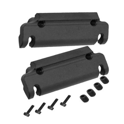Aluminum Center Sway Bar Mounts for 1/7 1/8 6S Typhon Kraton Notorious Outcast Mojave Infraction Felony Talion Limitless 6S BLX,ARRCat RC Upgrade Parts,Replace #AR310854#AR310427,(2PCS) Black