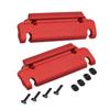 Aluminum Center Sway Bar Mounts for 1/7 1/8 6S BLX Typhon Kraton Notorious Outcast Mojave Infraction Felony Talion Limitless 6S BLX,ARRCat RC Upgrade Parts,Replace #AR310854#AR310427,(2PCS) Red view 1