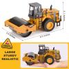 1/40 Scale Metal Road Roller Toy, Diecast Construction Equipment Vehicles Toy for Kids Boys view 4