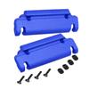 Aluminum Center Sway Bar Mounts for 1/7 1/8 6S Typhon Kraton Notorious Outcast Mojave Infraction Felony Talion Limitless 6S BLX,ARRCat RC Upgrade Parts,Replace #AR310854#AR310427,(2PCS) Blue view 1